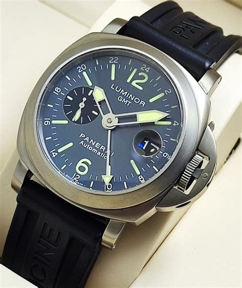 panerai recycled titanium|Panerai luminor gmt titanium.